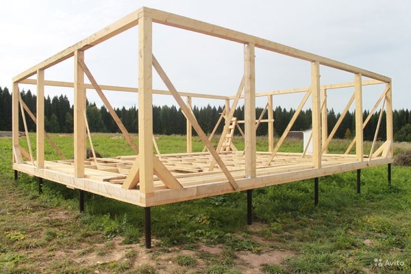 Каркас из лиственницы для дома Каркас из лиственницы для дома