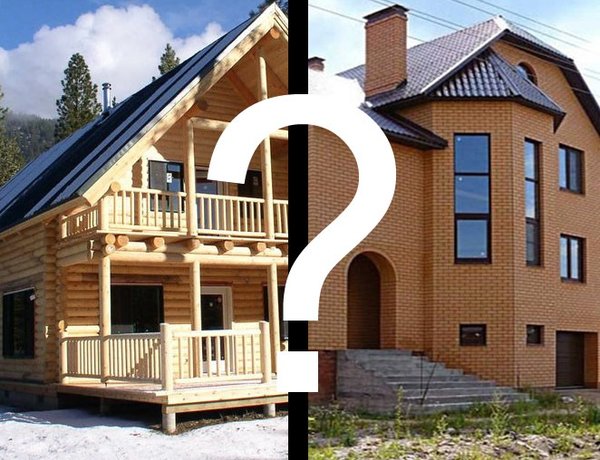 Сравнение деревянного и кирпичного домов