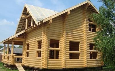 Дом из лиственницы Дом из лиственницы